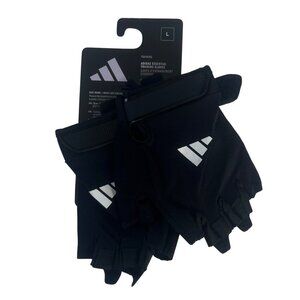 Adidas Aeroready Training Gloves Womens Large Black Aerodynamic Fingerless